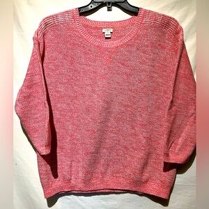 J. Crew 3/4 sleeve Crew Neck Sweater SIZE XL